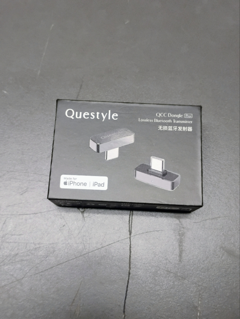 Questyle QCC Dongle Lossless Bluetooth Transmitter - Black